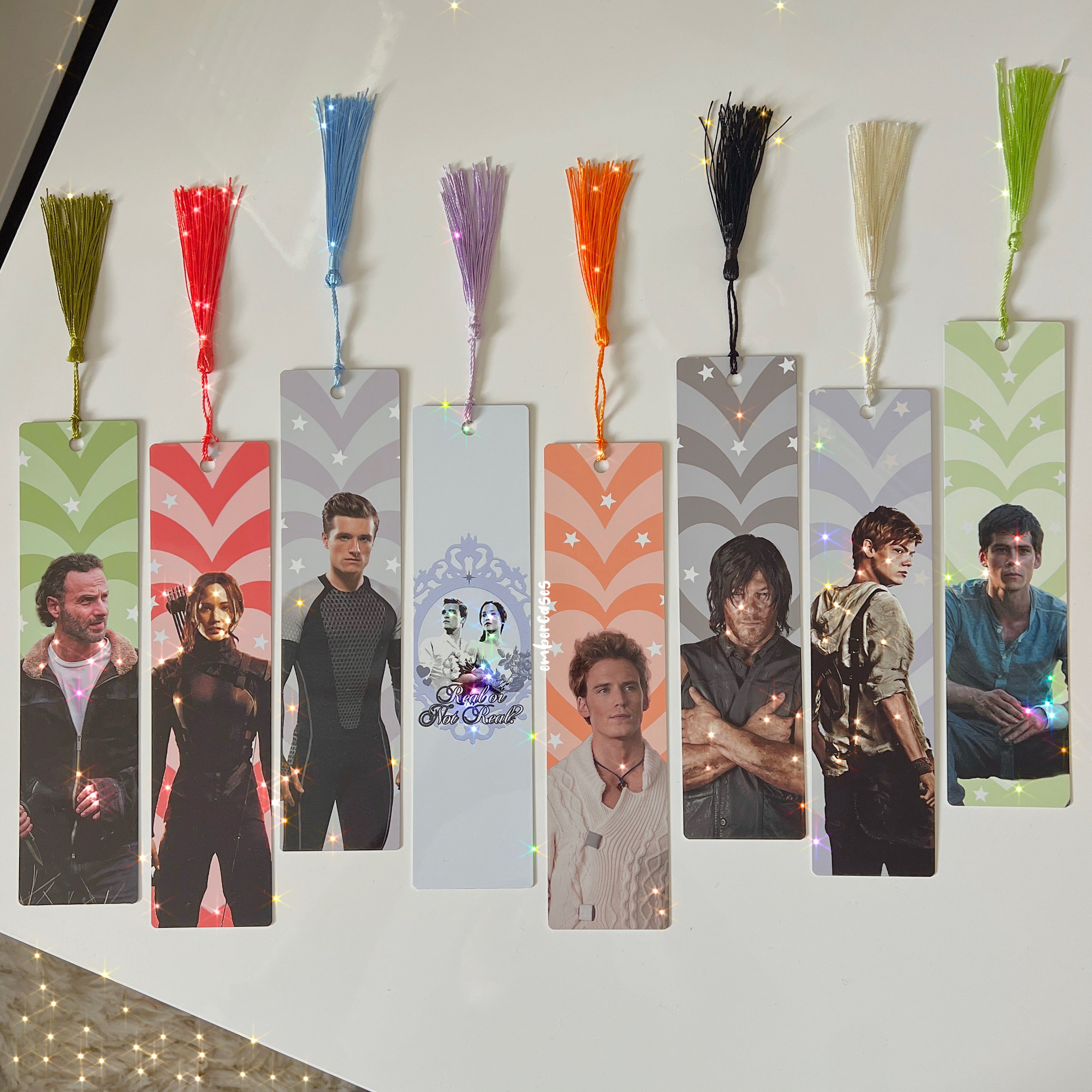 DYSTOPIAN BOOKMARKS SELECT WHICH ONE Ember Cases