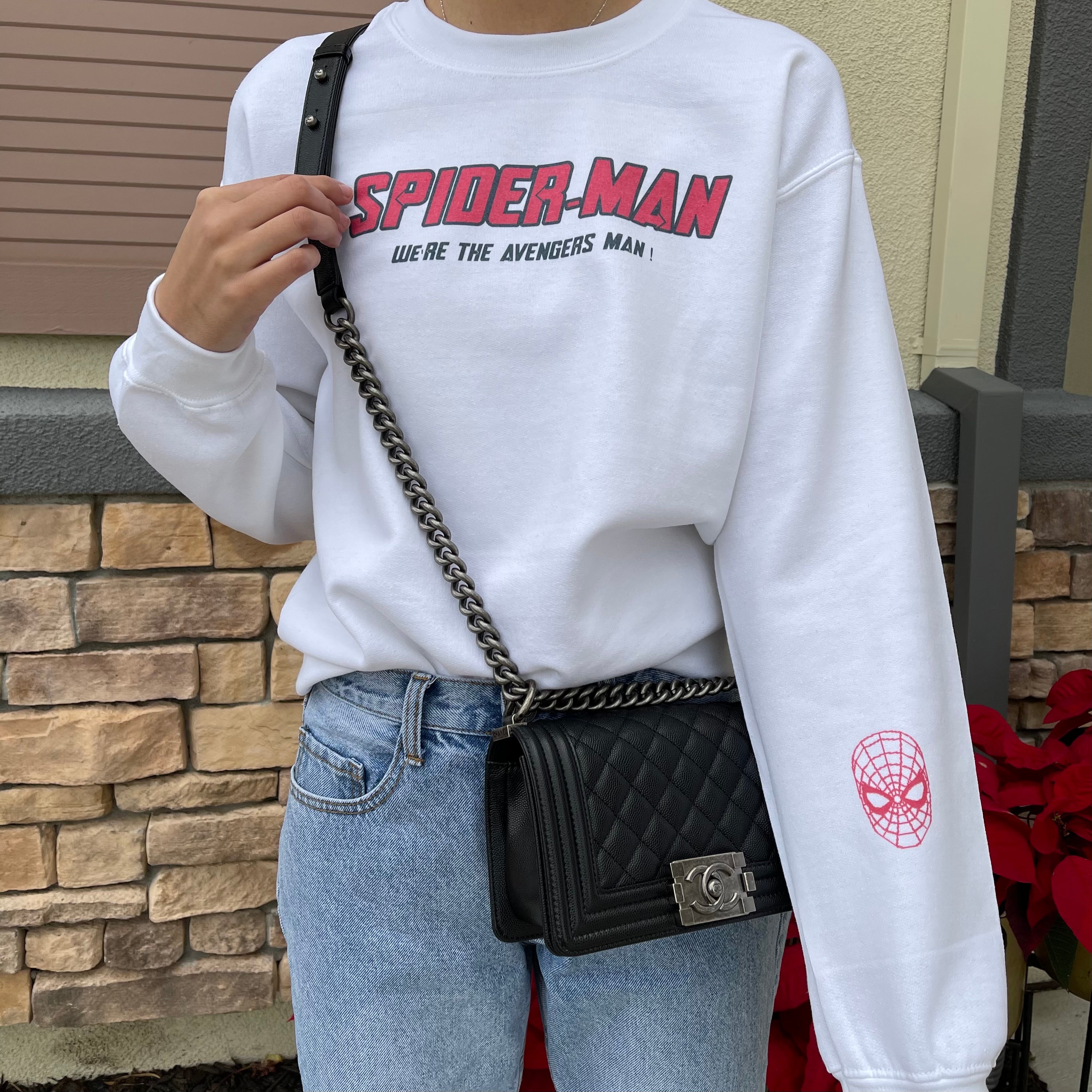 Spider 2024 man crewneck