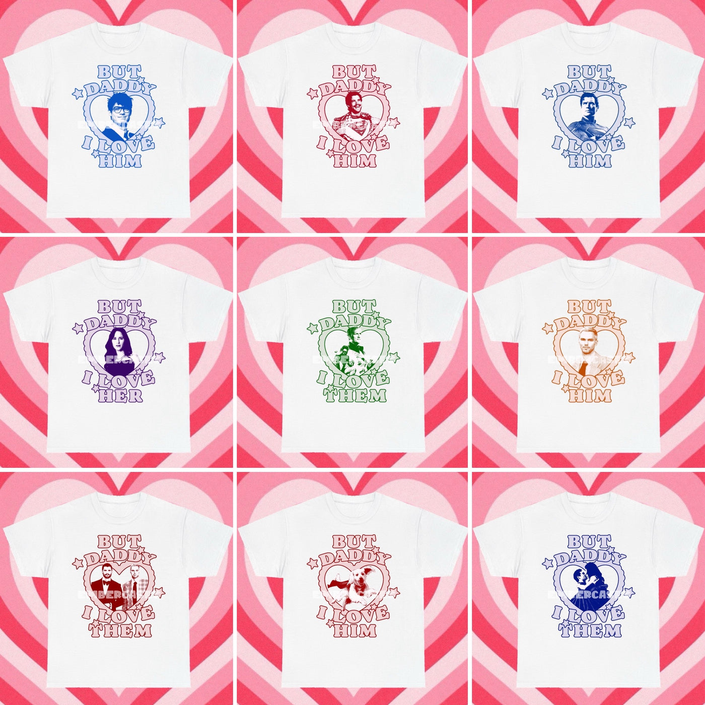 BUT DADDY SUPER TEE (CHOOSE WHICH CHARACTER)!