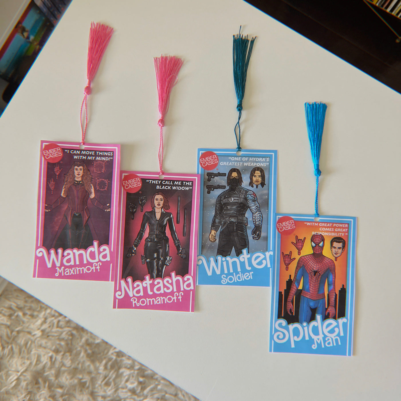 Barbie/Ken Bookmarks! (Select Which One!)