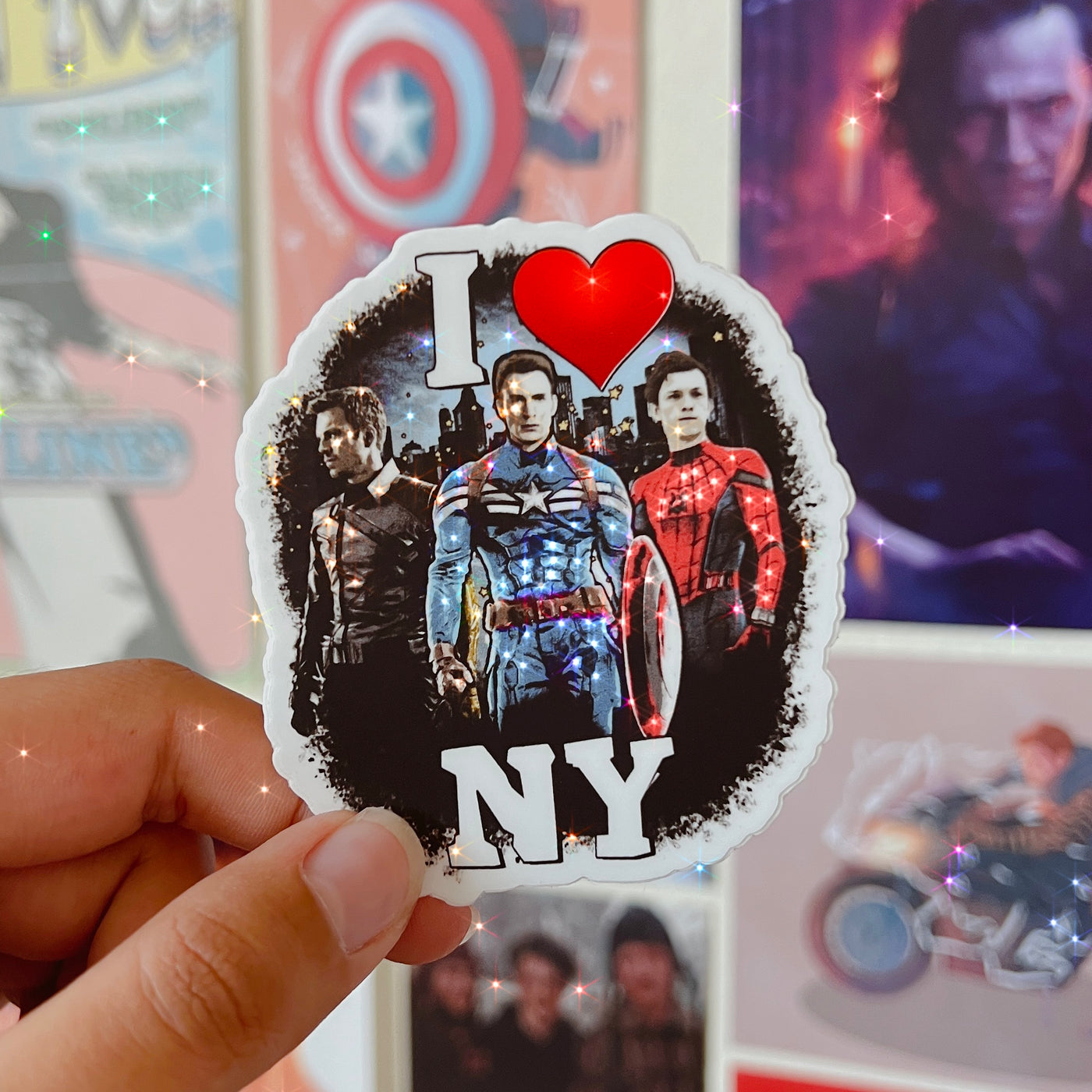 I HEART NY Sticker