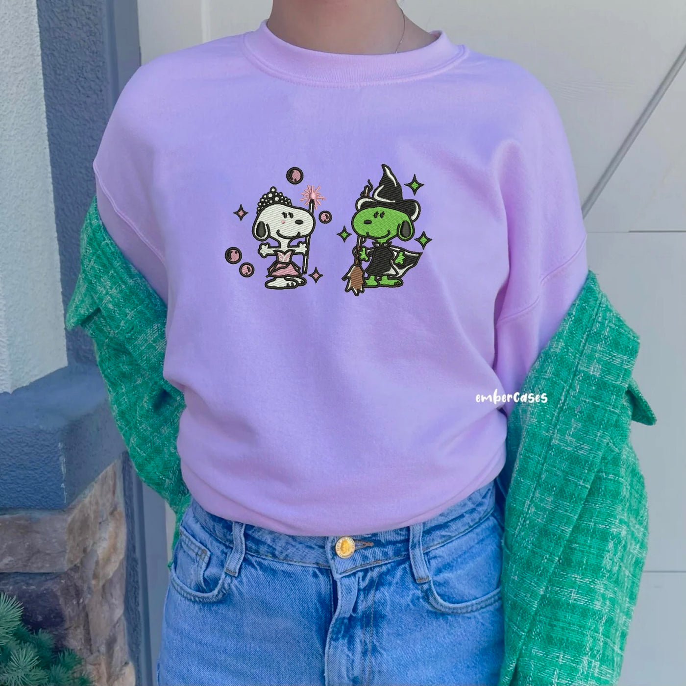 Glinda+Elphaba Crewneck