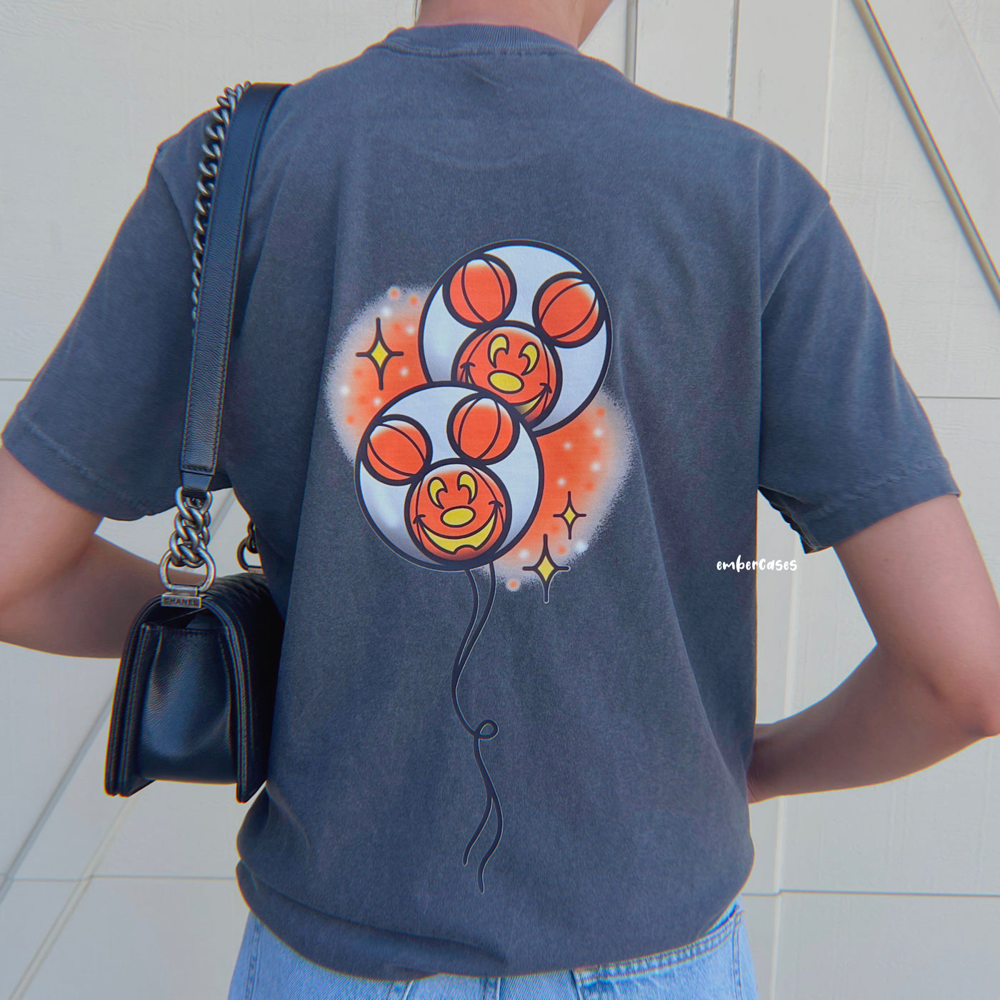 Pumpkin Balloon Tee/Crew