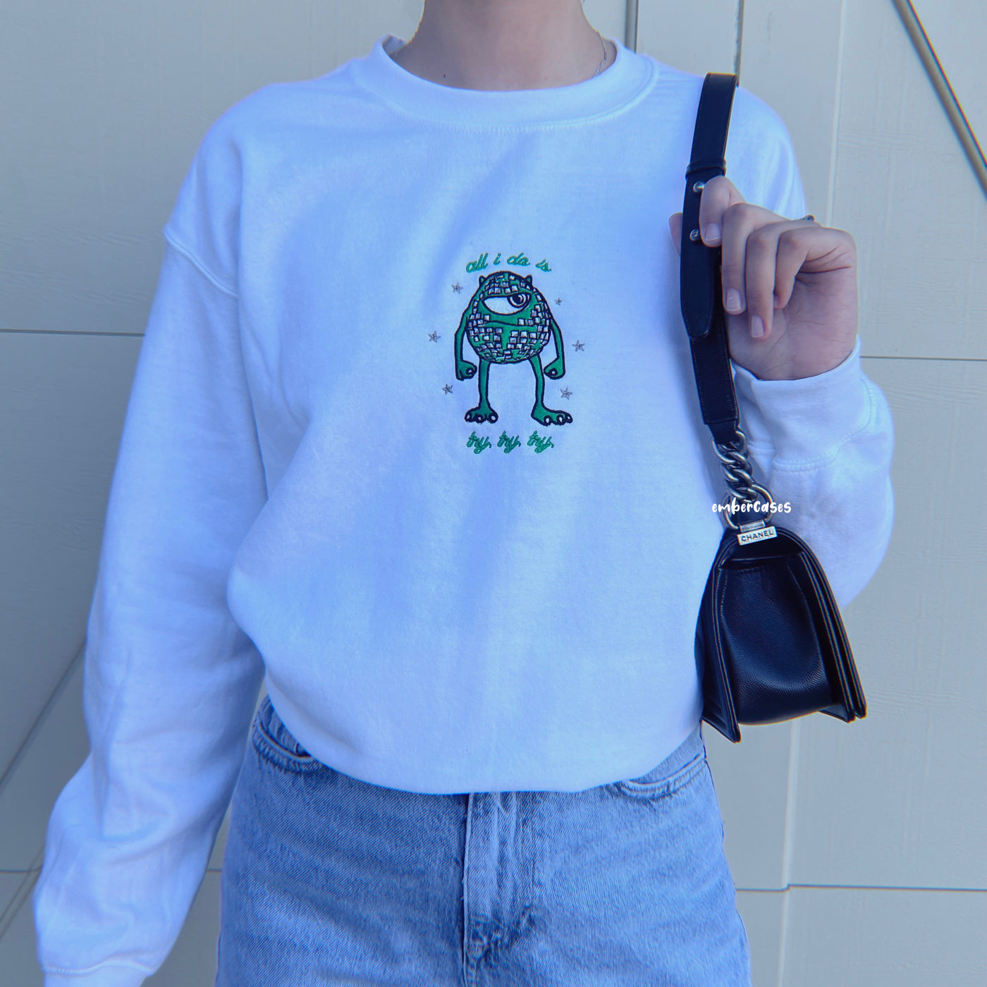 Mirrorball Crewneck