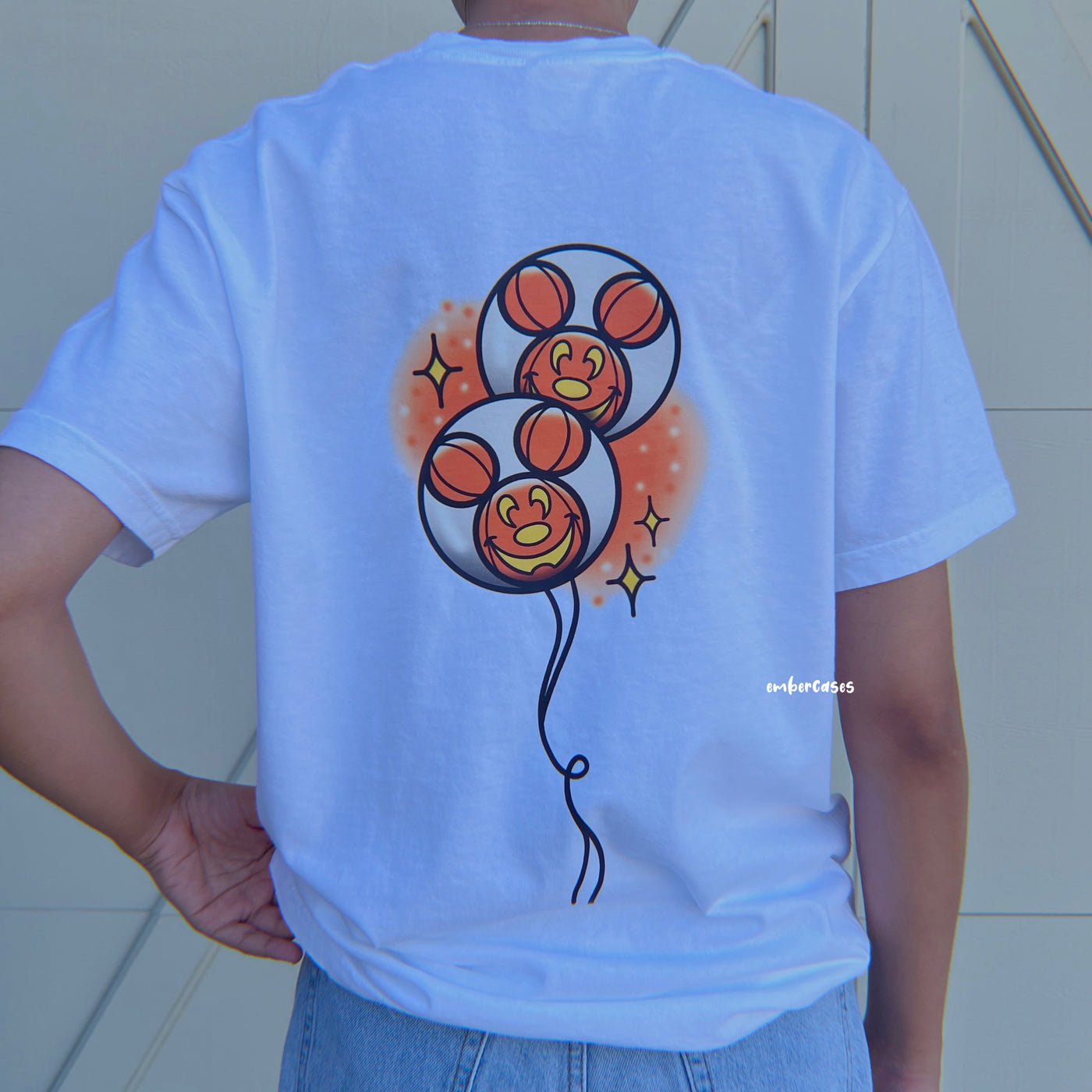 Pumpkin Balloon Tee/Crew