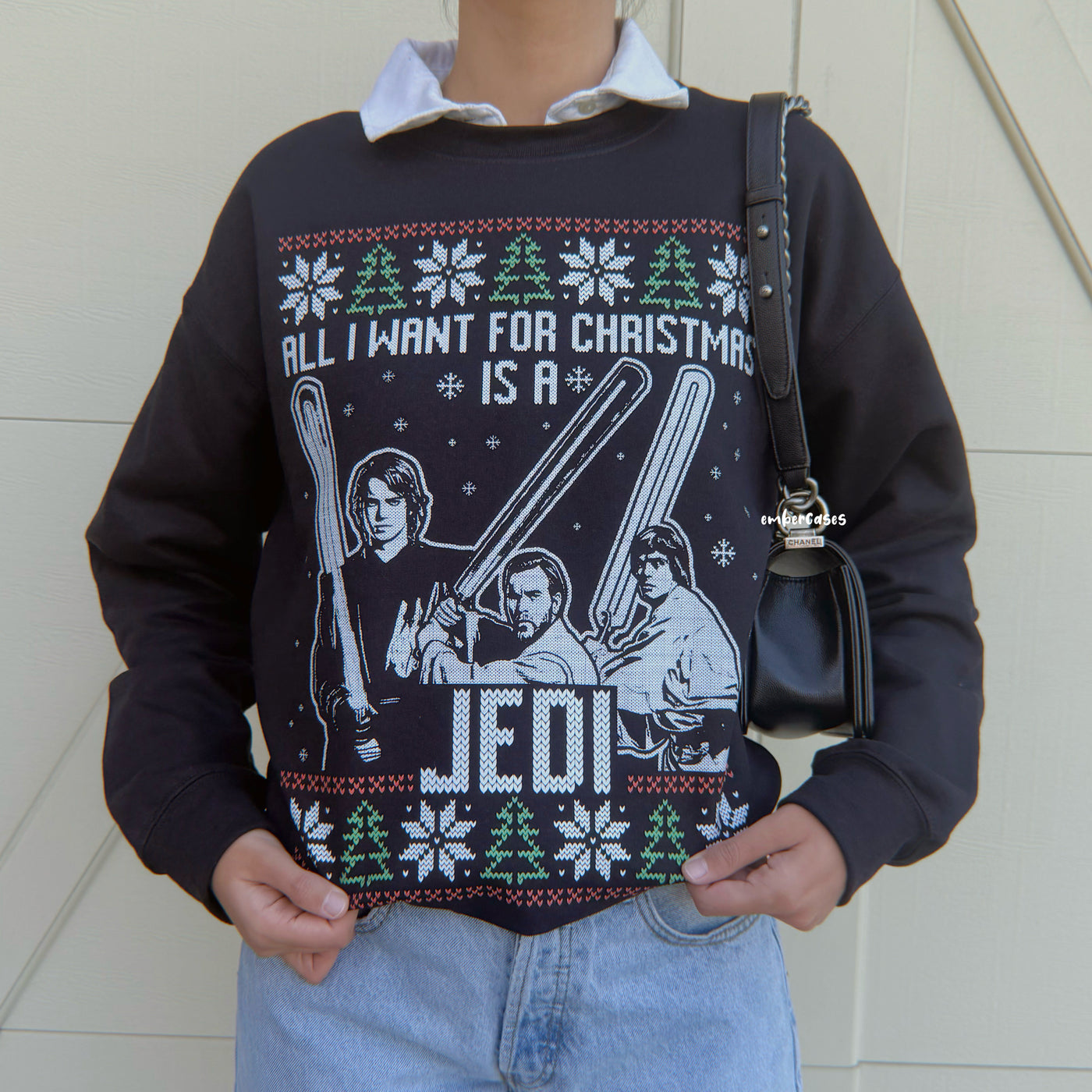 JEDI HOLIDAY CREWNECK