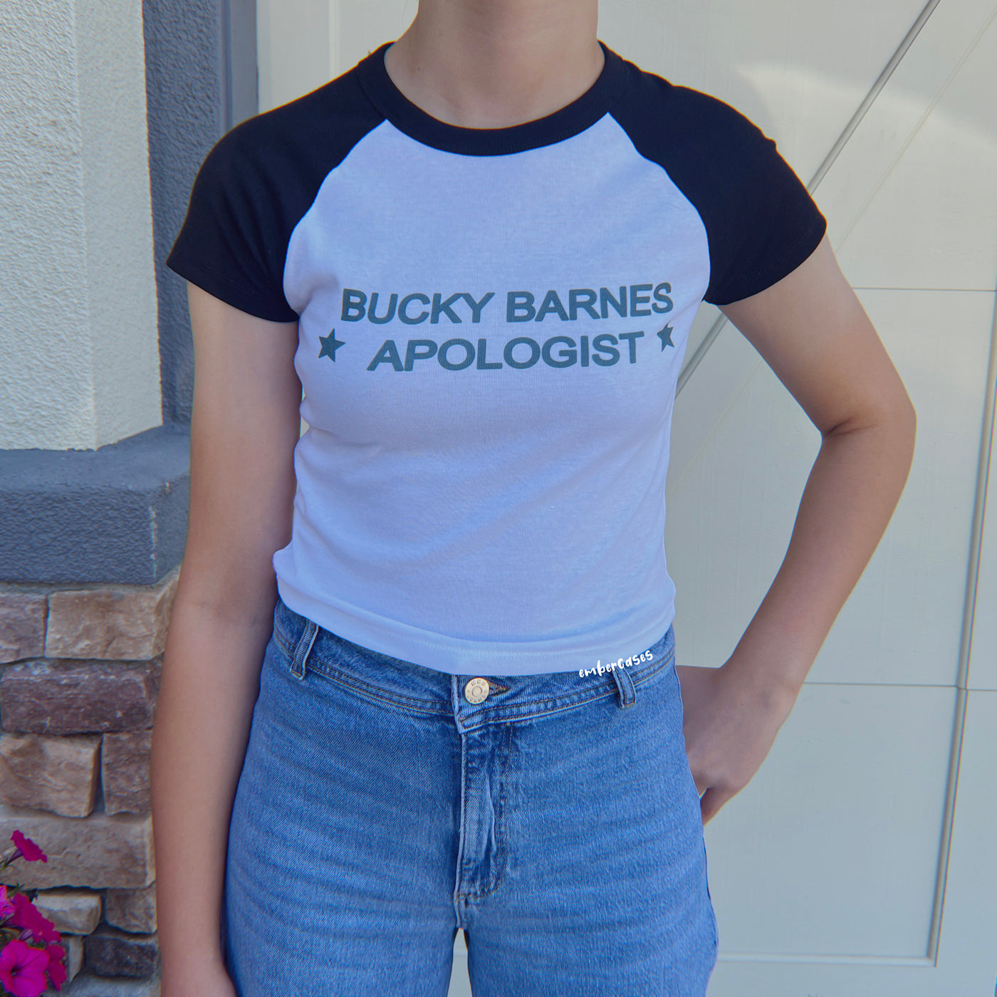 Bucky Apologist Crop Tee