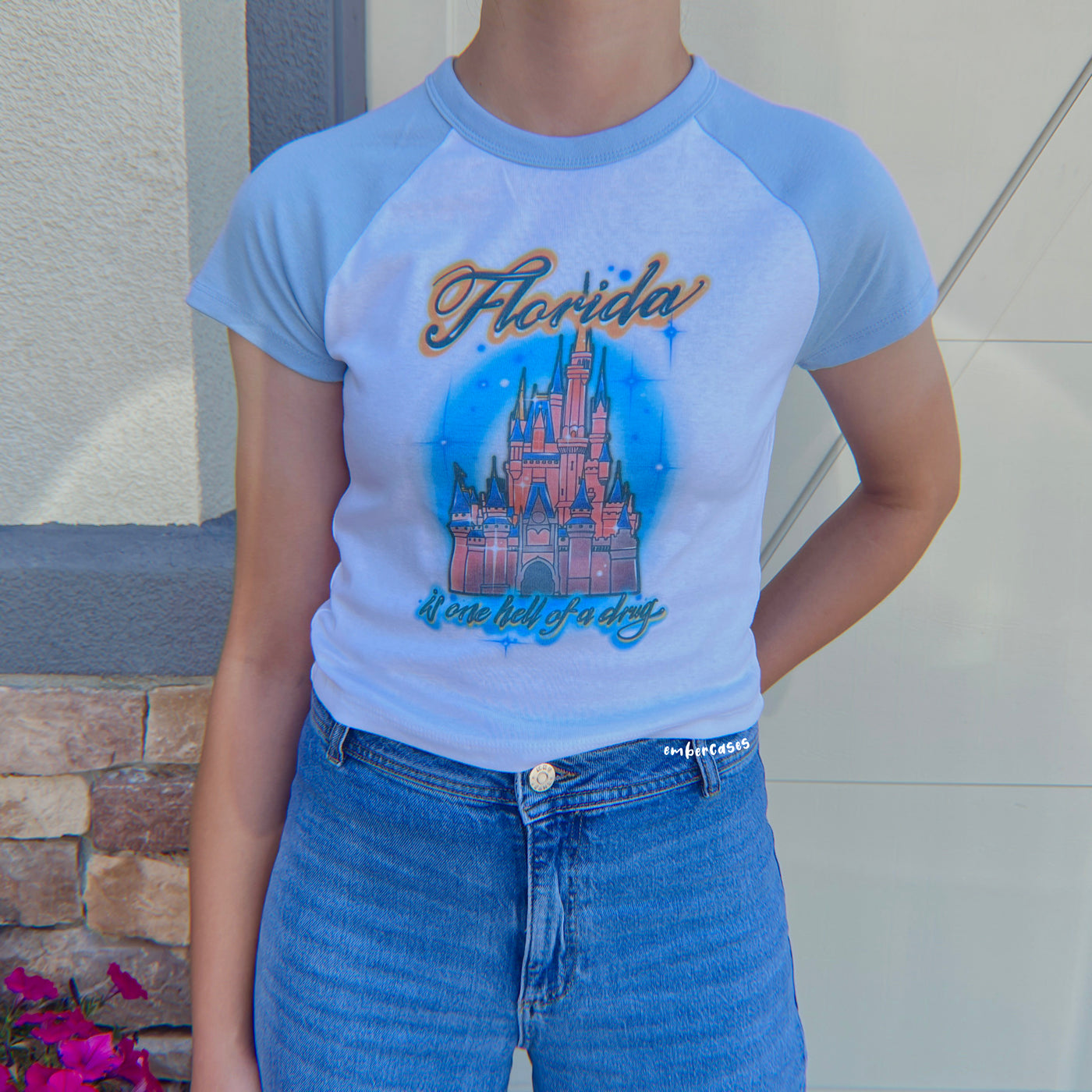 Florida!!! Crop Tee