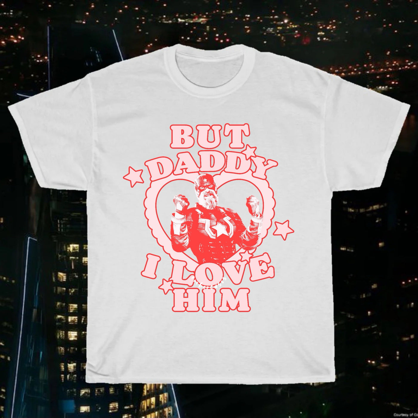 BUT DADDY THUNDERBOLTS TEE (CHOOSE WHICH CHARACTER!)
