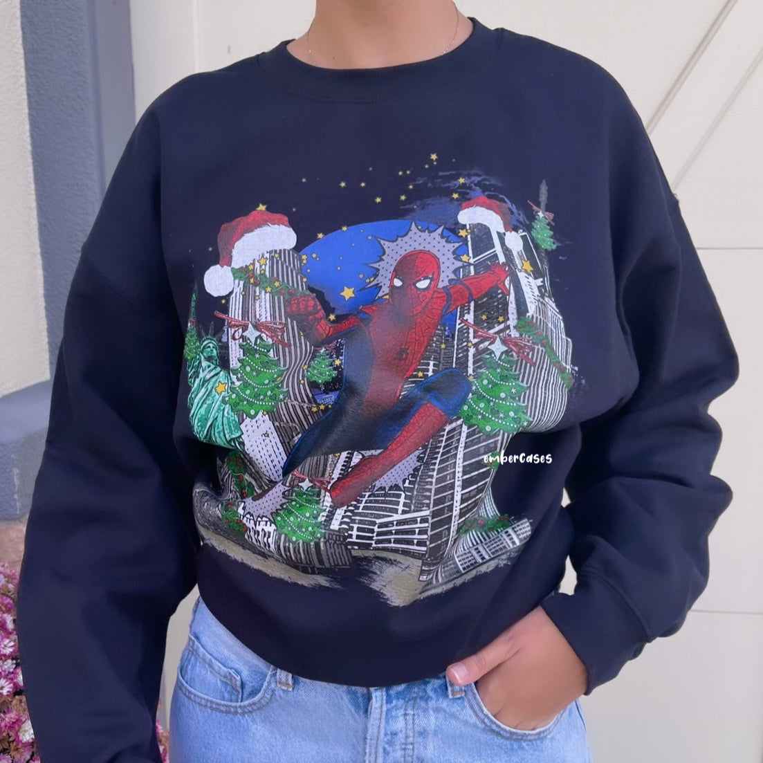 Holiday Spidey Crewneck