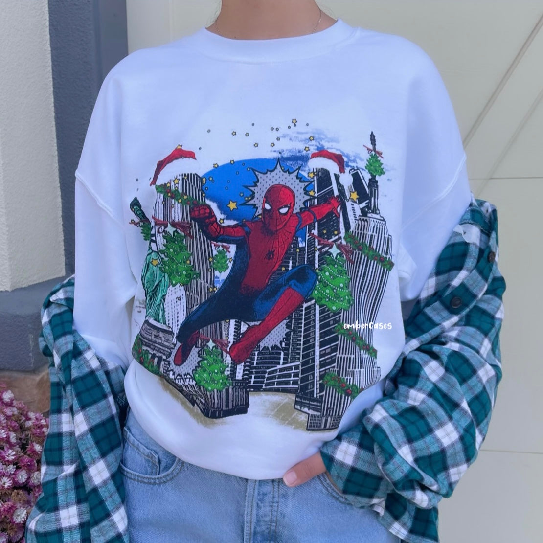 Holiday Spidey Crewneck