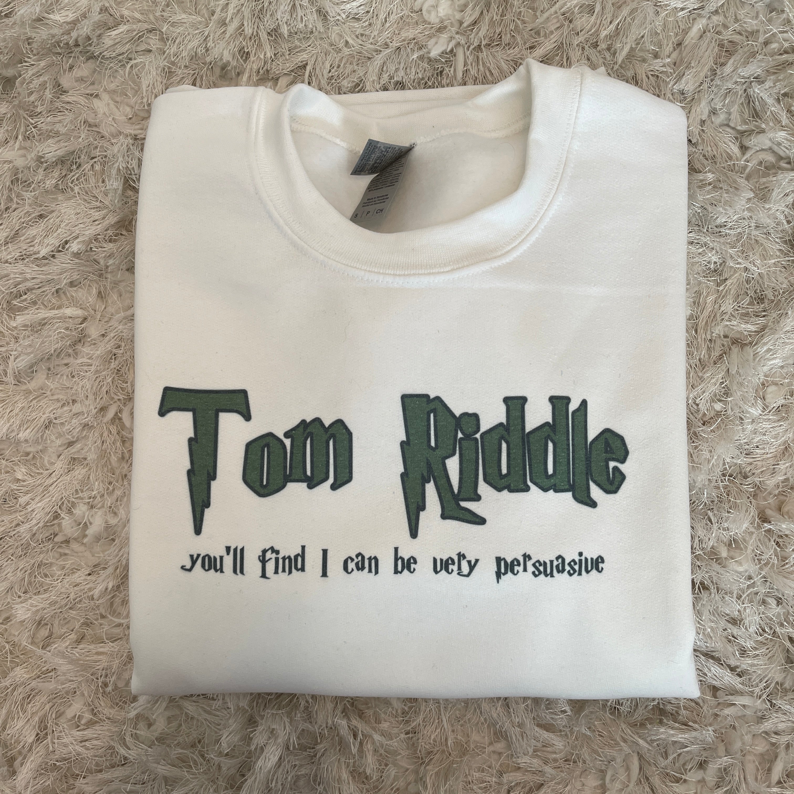 Tom Riddle Clothes Riddle Crewneck – Ember Cases