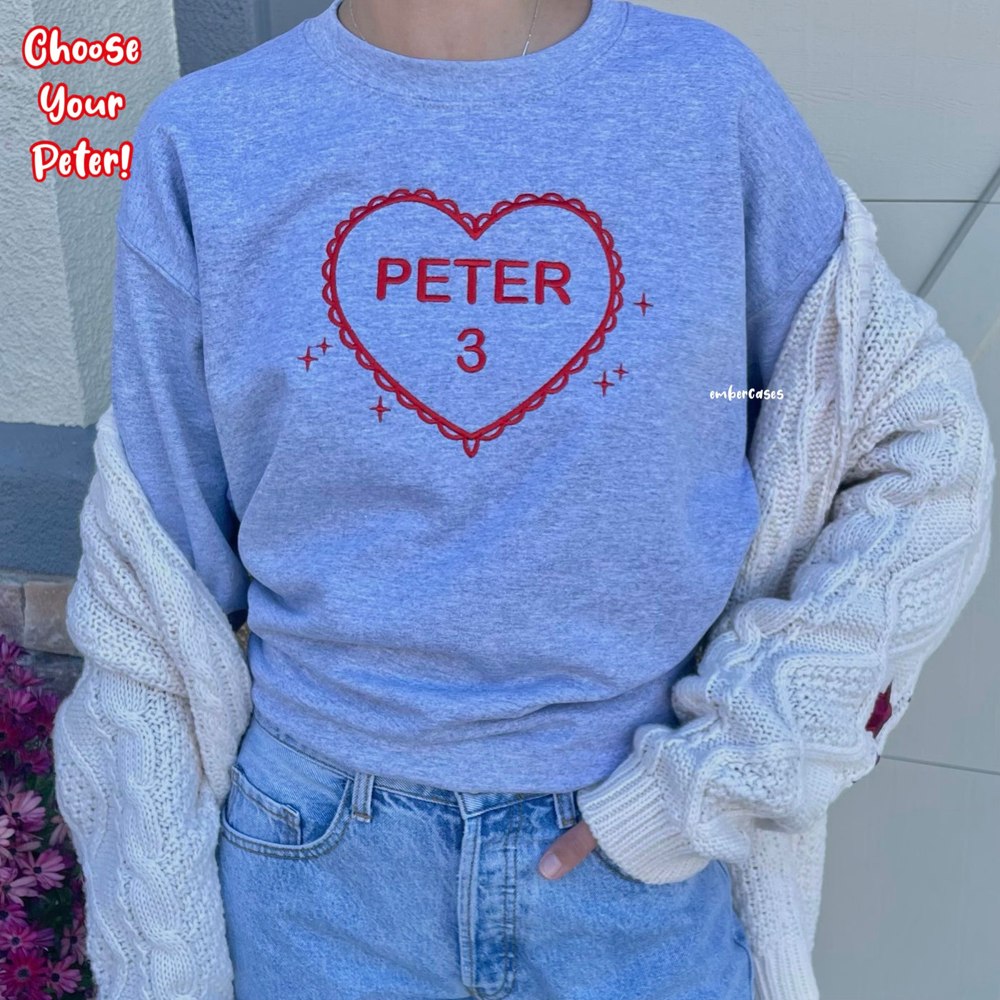 Choose Your Peter! Crewneck