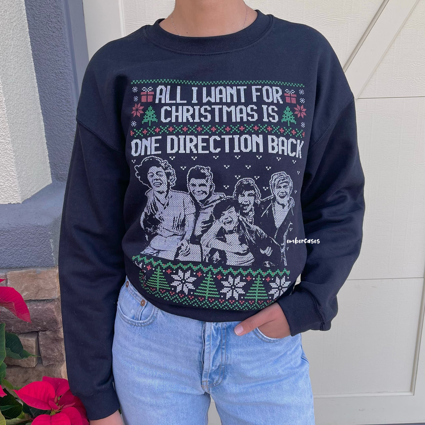 One Direction Holiday Crewneck