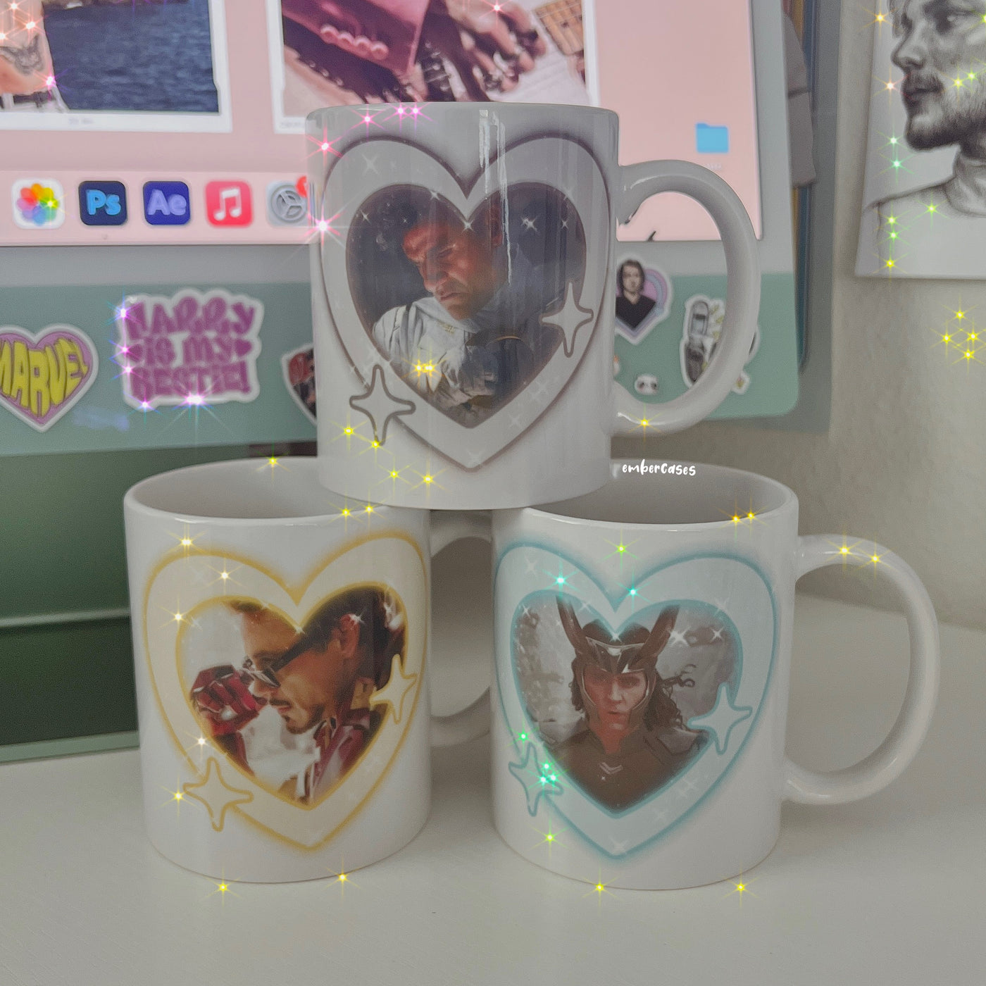 Heart Mugs! (Select which one!)